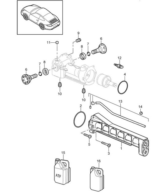 Diagram 305-016 Porsche Macan (95B) MK2 2019-2021 