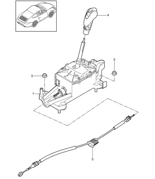 Diagram 701-001 Porsche 971.2 Panamera Turbo S 4.0L V8 2021-23 