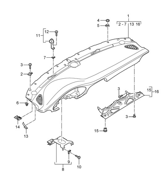 Frame / Mount - SPEEDSTER, PR:503 - 997.2  2011>>