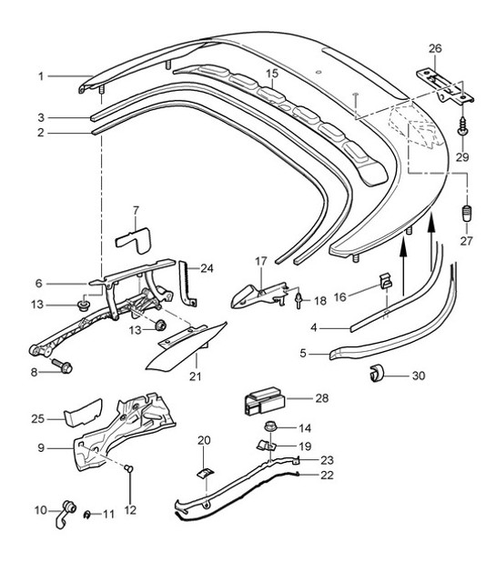 Diagram 811-013 Porsche  