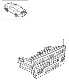 Control switch 997.2 Carrera 2009-12