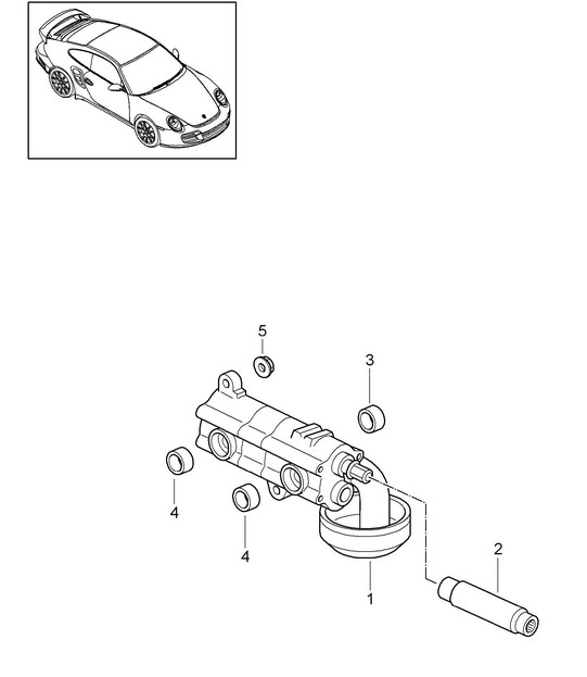 Oil pump - 9770 - 977.2 GT2 RS 3.6L 2010-11