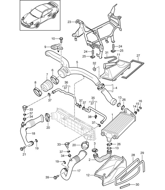 Turbocharging - A170 - 997.2 Turbo 3.8L 2010-13