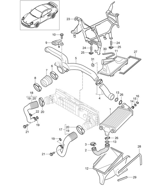Turbocharging - 9770 - 997.2 GT2 RS 3.6L 2010-11