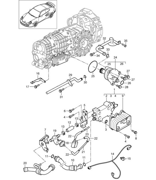 Diagram 307-000 Porsche Macan (95B) MK2 2019-2021 