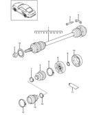 Front Axle, Steering  997 (911) MK2 2009-2012