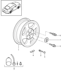 Wheels 997.2 Turbo 2010-13