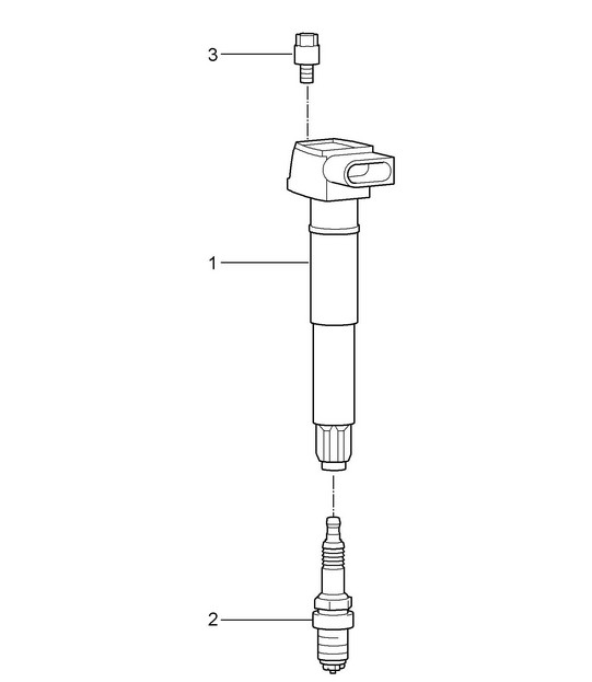 Ignition system 997.2 Turbo / GT2 RS 2010-13