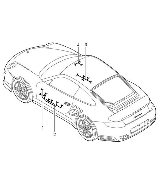 Diagram 902-015 Porsche Cayman 718C (982C) 2017>> Electrical equipment