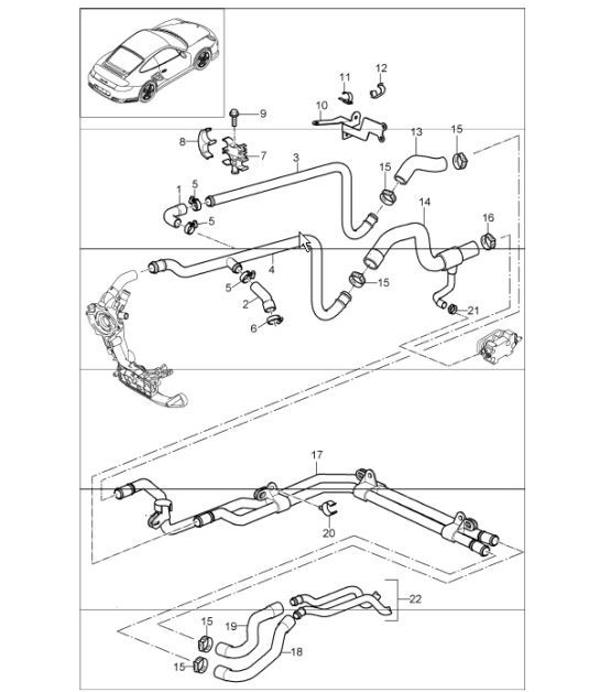 Diagram 105-03 Porsche Taycan 2020>> 