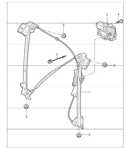 Diagram 804-30 Porsche Macan (95B) MK1 (2014-2018) Body