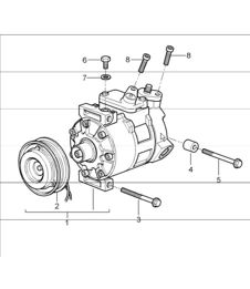 compressor 997.1 TURBO 2007-09