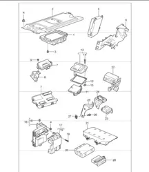 control units 997.1 TURBO 2007-09