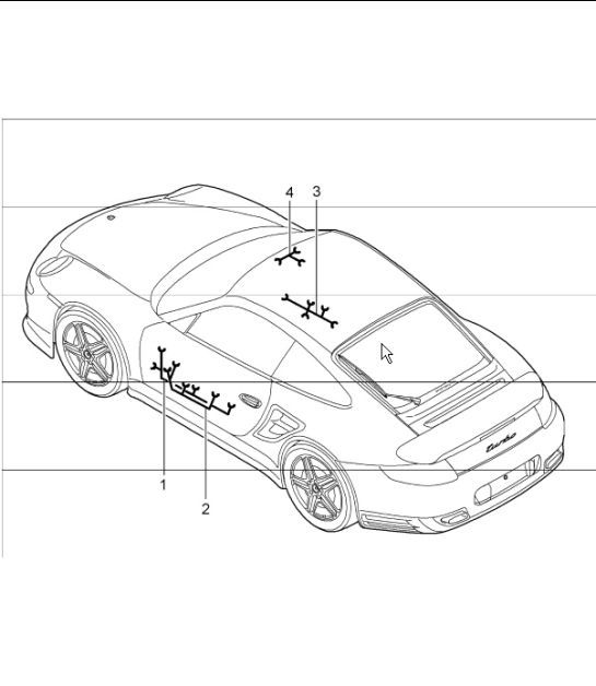 Diagram 902-15 Porsche Macan (95B) MK1 (2014-2018) Electrical equipment