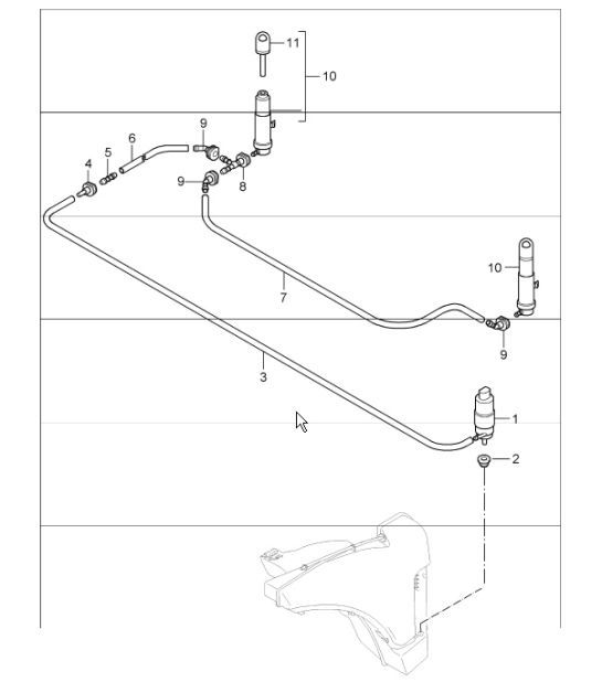 Diagram 904-20 Porsche Carrera GT (2003-2006) 