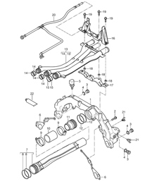 Water cooling 1 - M48.00 / M48.50 - 955 Cayenne 2003-06