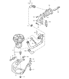 Air injection secondary pump - M02.2Y - 955 Cayenne 2004>>