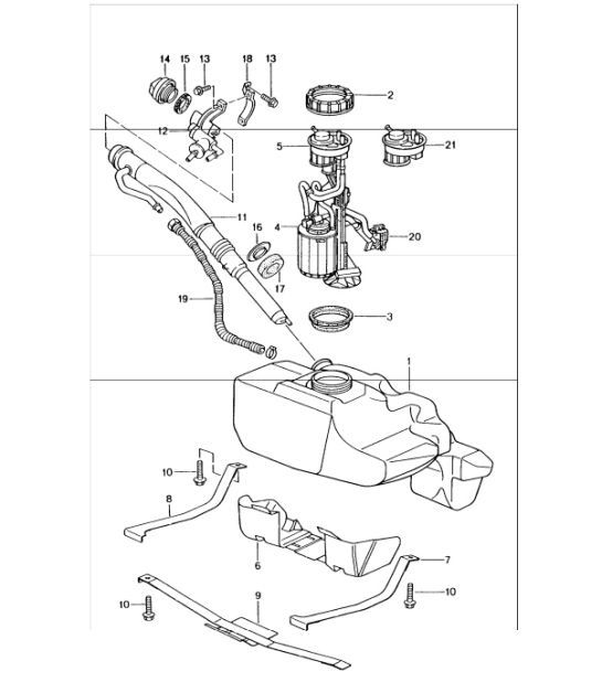Diagram 201-00 Porsche 992 (911) MK2 2024>> 