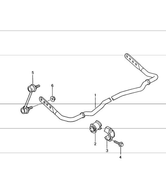 stabiliser 996 GT3-1 1999-05