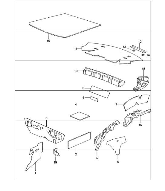 Diagram 807-15 Porsche Boxster S 718 2.5L Manual (350 Bhp) Body