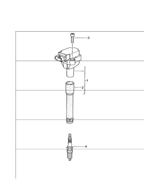 ignition system 996 GT3-1 1999-05