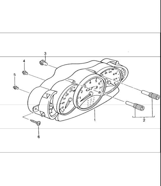 instruments complete 996 GT3-1 1999-05