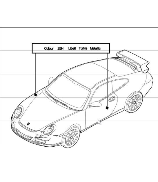 Diagram 004-00 Porsche Macan (95B) MK1 (2014-2018) Accessories & others 
