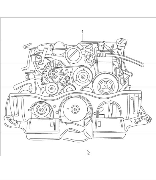 replacement engine (ready for installation) 997 GT3 M97.76 2007-09