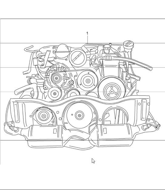 replacement engine (ready for installation) 997 GT3 M97.76 2007-09
