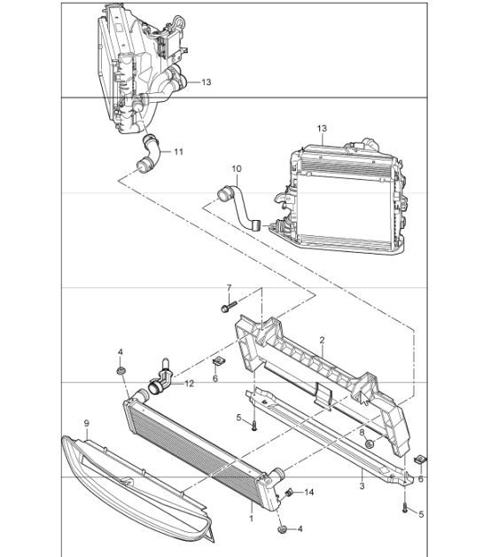 Diagram 105-18 Porsche Macan (95B) MK3 2022>> Engine