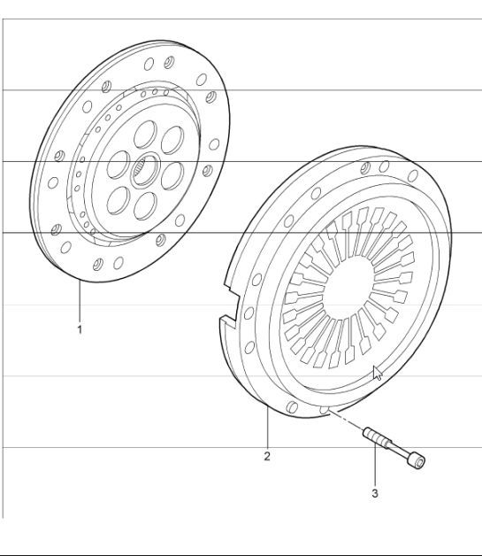 Diagram 301-01 Porsche Macan (95B) MK1 (2014-2018) Transmission