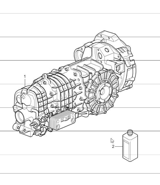replacement transmission (ready for installation) 997 GT3 / GT3 RS  G97.90/92 2010 ONWARDS