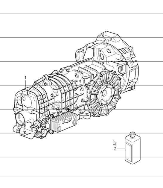 Diagram 302-01 Porsche 928S2 4.7L 1984-86 