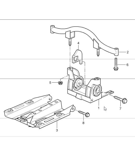 Diagram 306-00 Porsche 944 (1982-1991) 