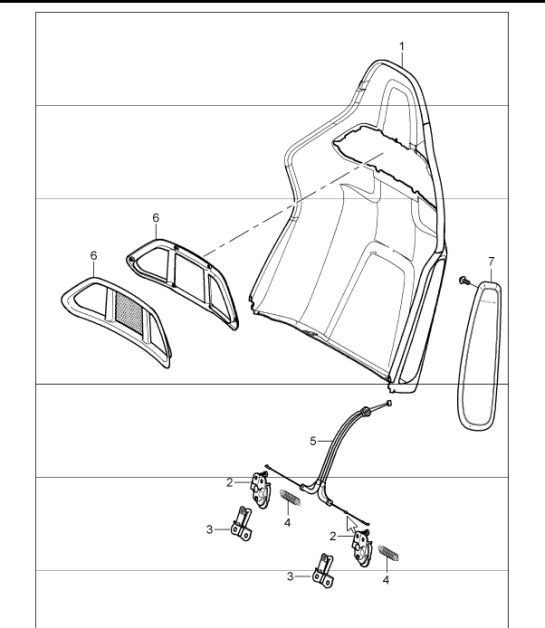 Diagram 817-99 Porsche Cayman 718C (982C) 2017>> Body