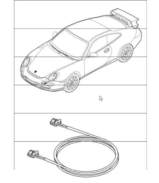 Diagram 902-50 Porsche Boxster 987 S 3.2/3.4L 2005-08/08 Electrical equipment
