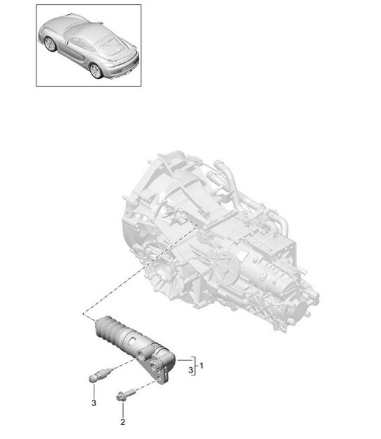 Diagram 301-005 Porsche 356 (1950-1965) Transmission