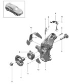 Front Axle, Steering  Cayman 987C / 981C (2005-2016)
