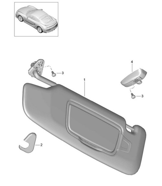 Diagram 807-065 Porsche Macan (95B) MK1 (2014-2018) Body