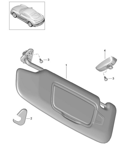 Diagram 807-068 Porsche Macan (95B) MK1 (2014-2018) Body