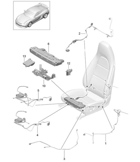 Diagram 817-025 Porsche Macan-e (95C) Electric 2024>> 