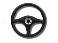 sports steering wheel(leather) Black 000044400108YR