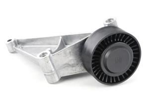 Accessory Drive Belt Idler Bracket With Roller. Porsche 981 / 718 / 991 / 992 - 0PB145172, 9A110203001
