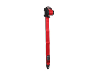 three-point seat belt with inertia reel guards red (Porsche) 96480303304N13