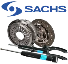 OE quality SACHS clutches and shock absorbers