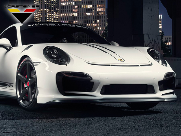 Vorsteiner V Rt Front Bumper Chin Spoiler For Porsche 991 Turbo 9110pov Design 911