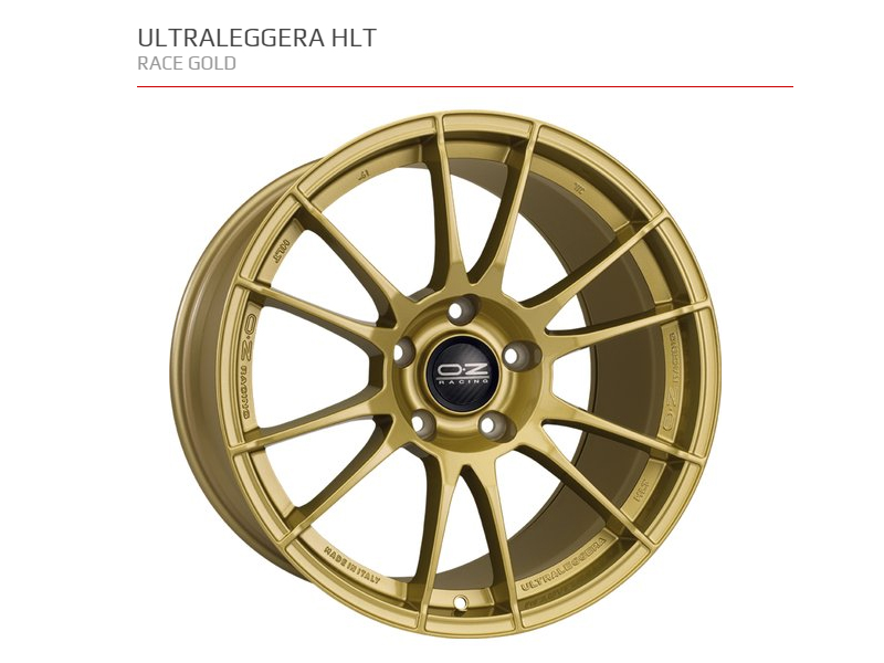 18\" OZ Alleggerita HLT Light Weight Alloy Wheels For Porsche Car OZ