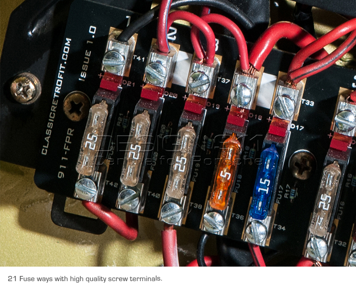 Fuse Rack 21 way Fuse panel with LED Fuse failure ... 3 way electrical diagram 