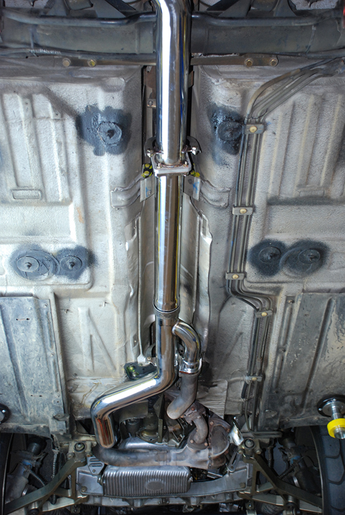 Exhaust Catalytic Converter Bypass Pipes. Porsche 996 GT3 99611112108