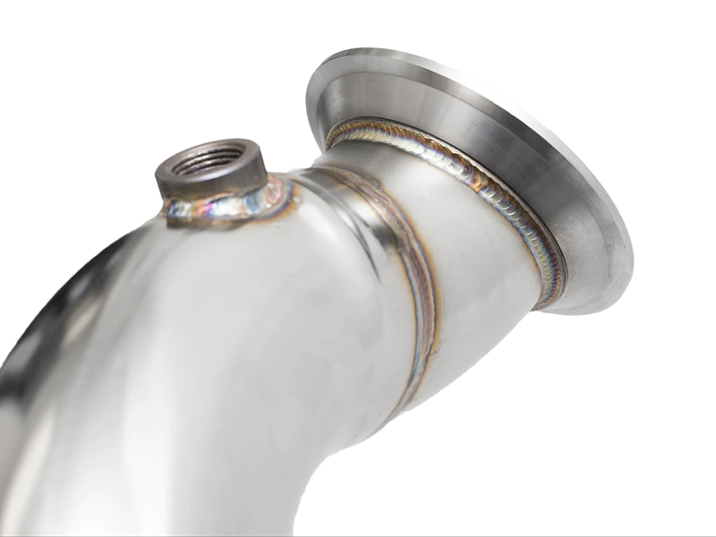 Exhaust Catalytic Converter Bypass Pipes Porsche Cayenne V6